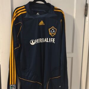 Adidas LA Galaxy Navy Jacket
